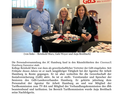 Personalversammlung für Beschäftige des Jobcenter Hamburg